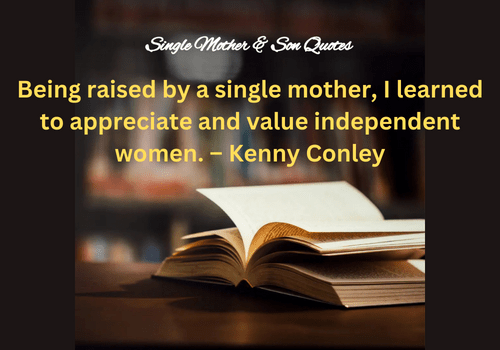 single mother and son quotes