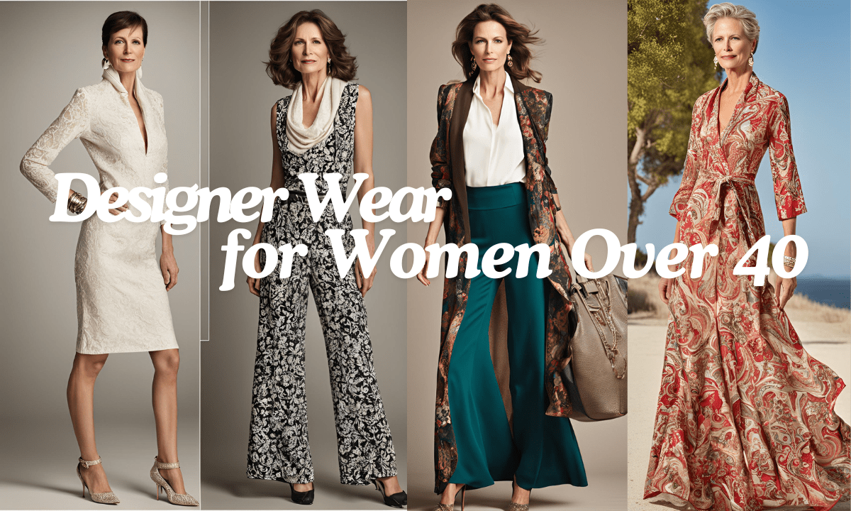 Designer Wear for Women Over 40