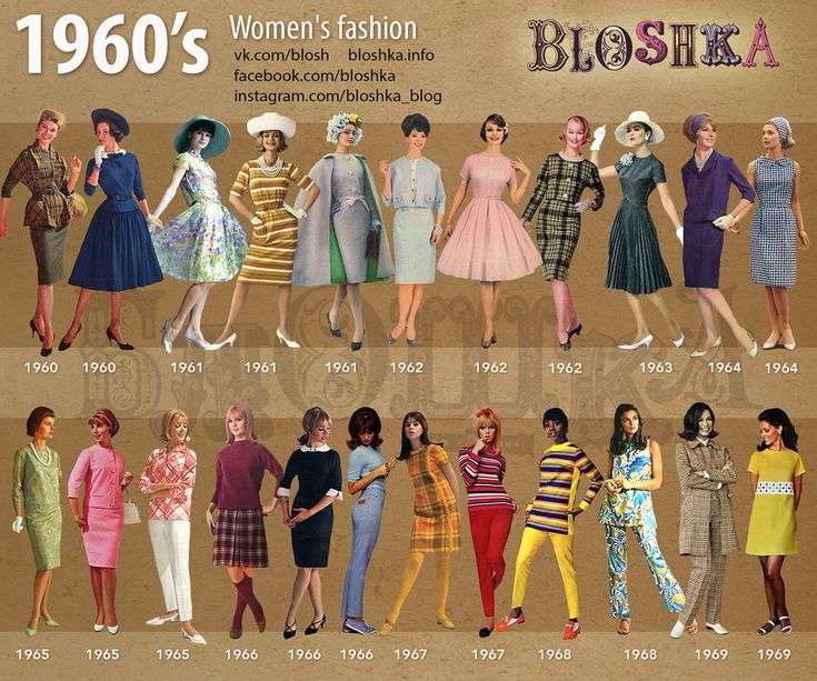 60S Style Women