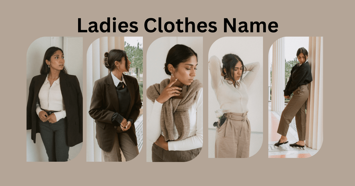 Ladies Clothes Name