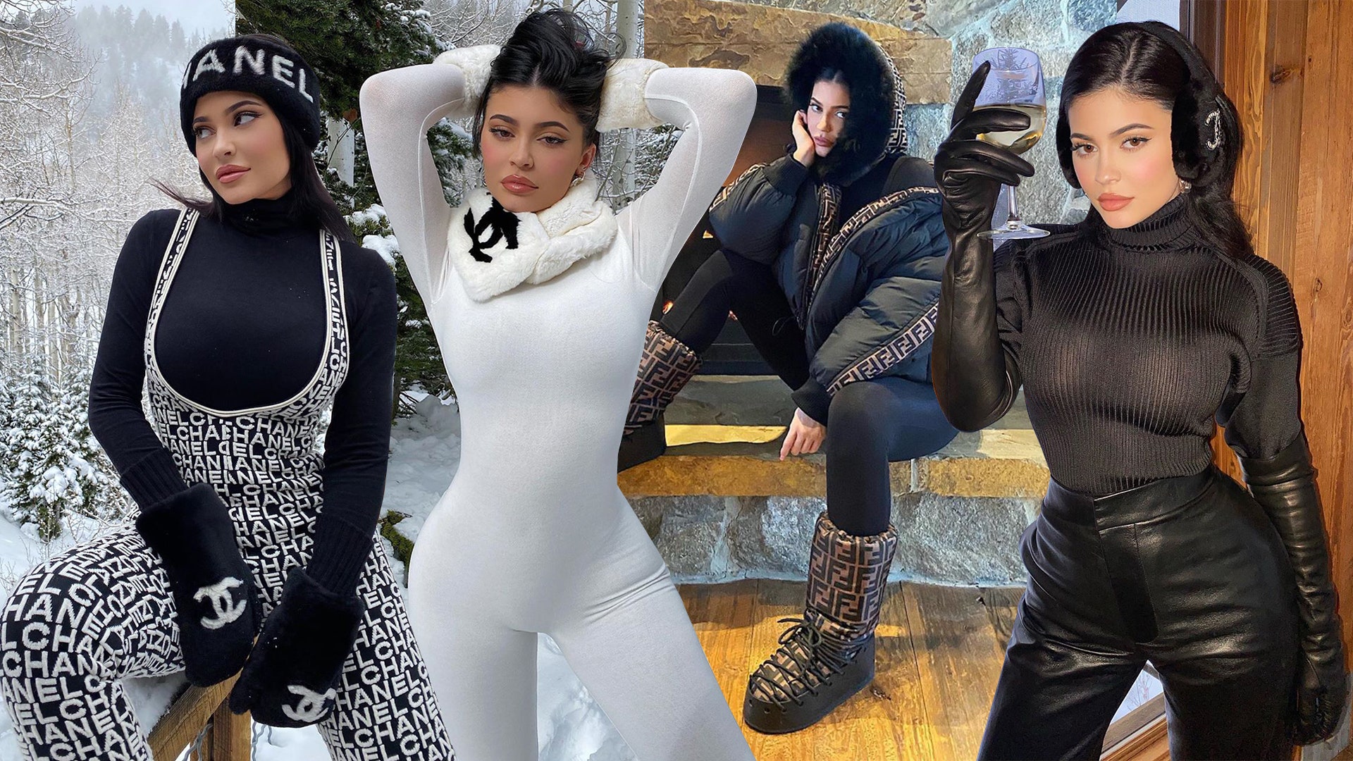 Kylie Jenner Ski Outfits