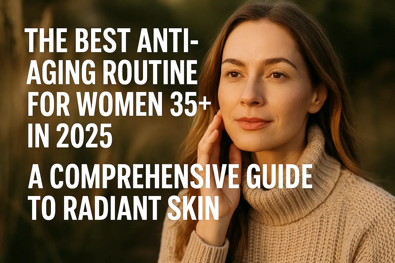 Best Anti-Aging Routine for Women 35+