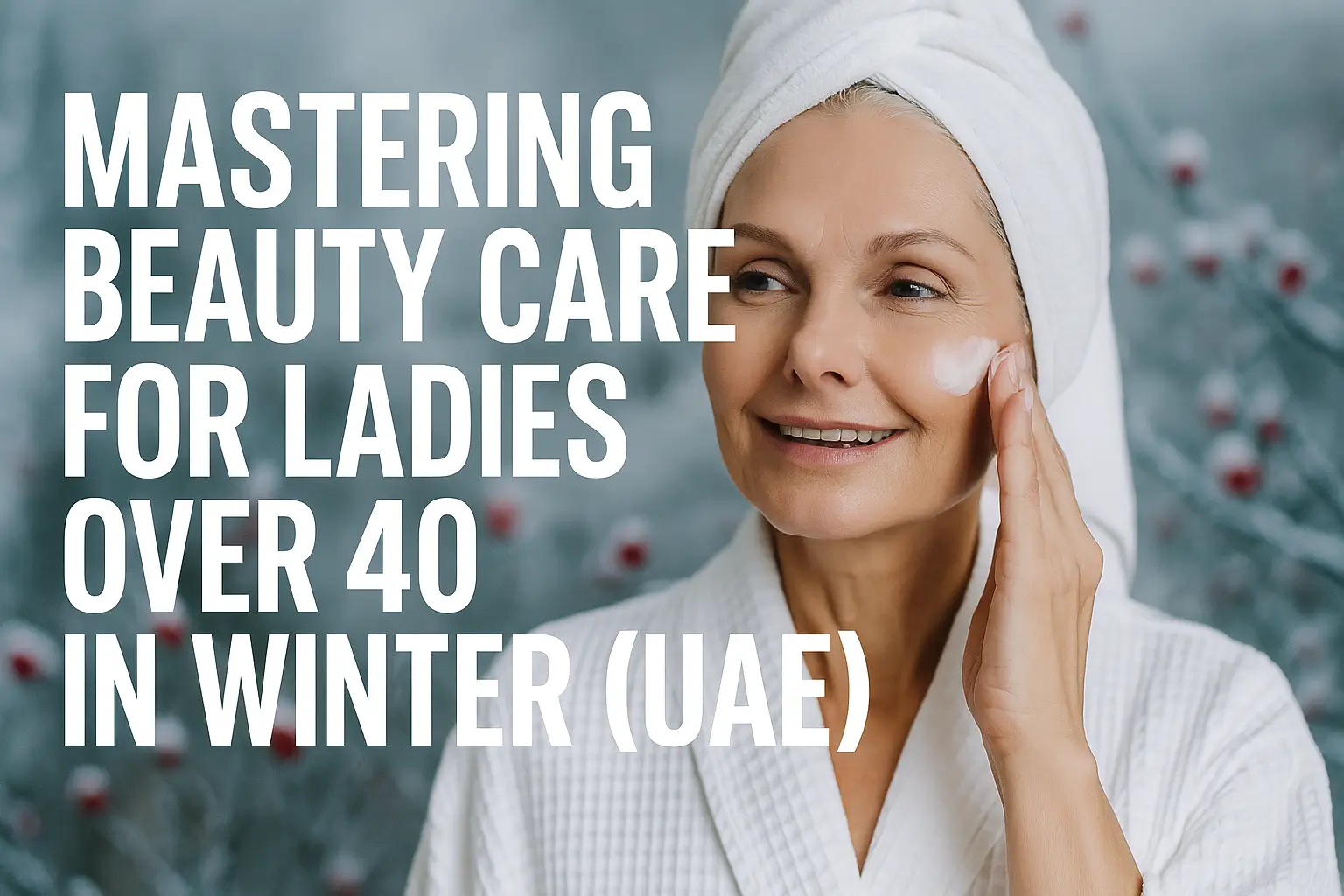 Winter Beauty Tips for Women Over 40 in UAE