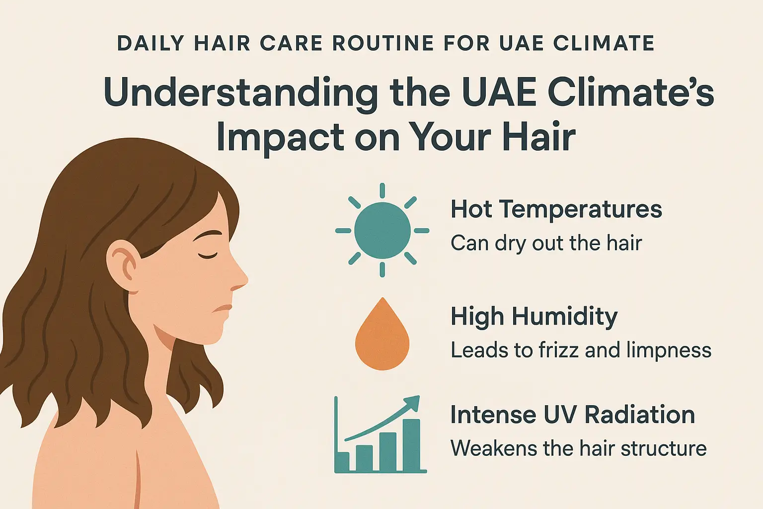 Daily Hair Care Routine for UAE Climate