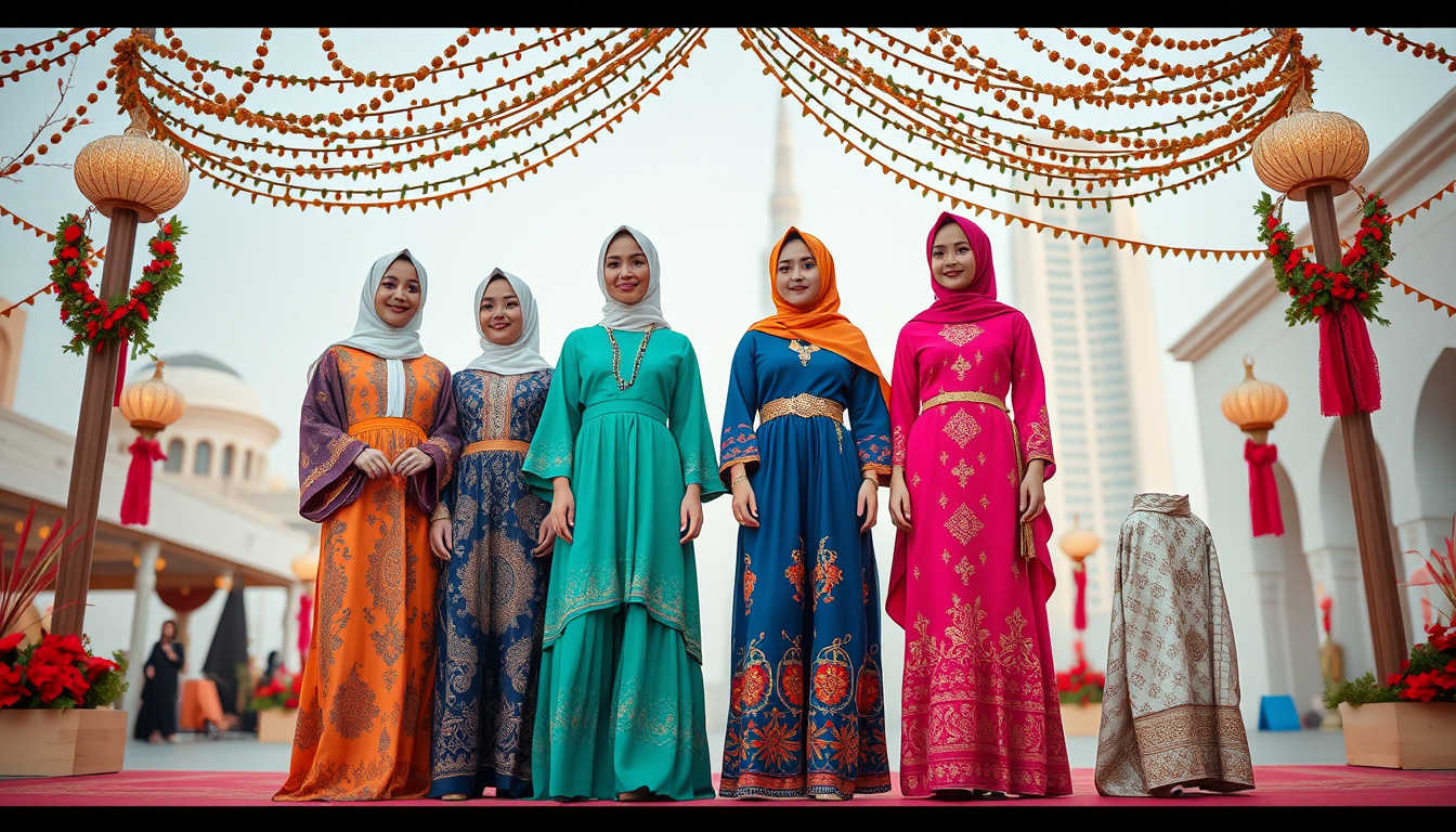 Dubai Festival Outfits Modest Stylish
